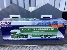 Modellino autocarro Corgi scala 1:50 - LUCEY TRANSPORT, SUGHERO SCANIA R LATO TENDA TR