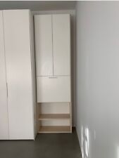 arredamento cameretta. Bianco/legno chiaro, con scrittoio ribaltina,buona condiz