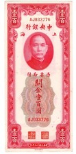 Chine CHINA Billet 100 YUAN