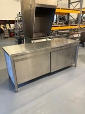 Bancone da lavoro Professionale Riscaldato in Inox per ristoranti