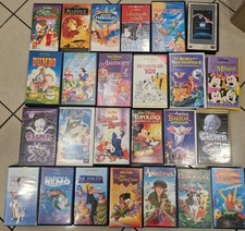 Lotto 25 VHS Cartoni Animati