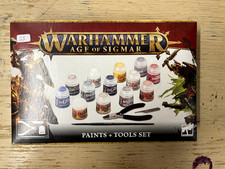 Warhammer Age of Sigmar Set di vernici e strumenti per hobby