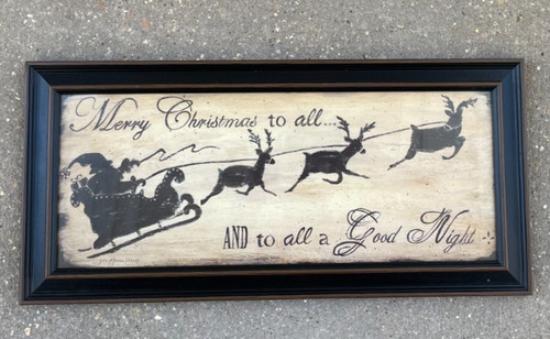 Quadro primitivo buon natale - quadro,