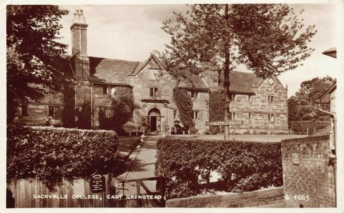 Family history postcard - postcard, miss