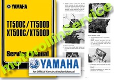 Yamaha XT500 TT500 Manuale di