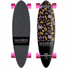 MADRID Blunt 36.25'' Longboard Set Completo Incrociatore Tavola Carving Leopardi