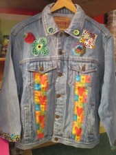 Giubbotto di Jeans abbellito