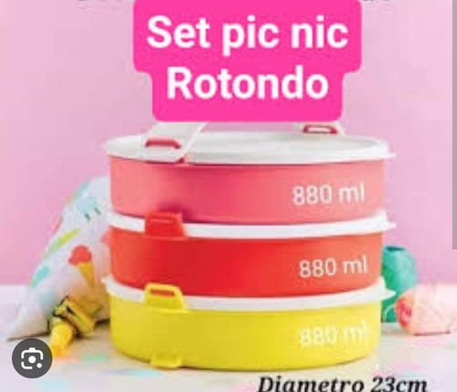 Tupperware set pic nic rotondo - pic-nic,