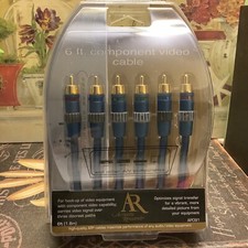 Acoustic Research/AR~Cavo video componente 6 piedi~NUOVO/NUOVO CON SCATOLA~SPEDIZIONE GRATUITA~