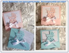 INVITI/scatolina portaconfetti CARROZZINA- battesimo, nascita - PERSONALIZZABILE