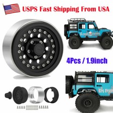 4 pezzi cerchi ruota Beadlock in metallo 1,9" per SCX10 90046 TRX4 D90 1/10 RC Crawler US