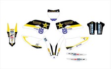 Kit adesivi grafiche husqvarna - adesivi,