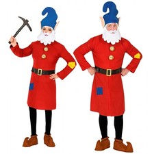 Costume Gnomo, nano Adulto per