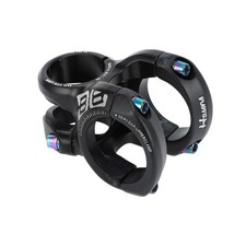 Attacco manubrio per mountain bike, attacco manubrio per bicicletta, 35 mm, nero