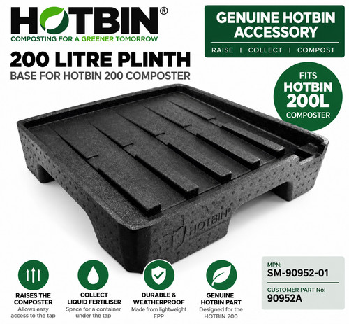 Hotbin 200l base - hotbin,
