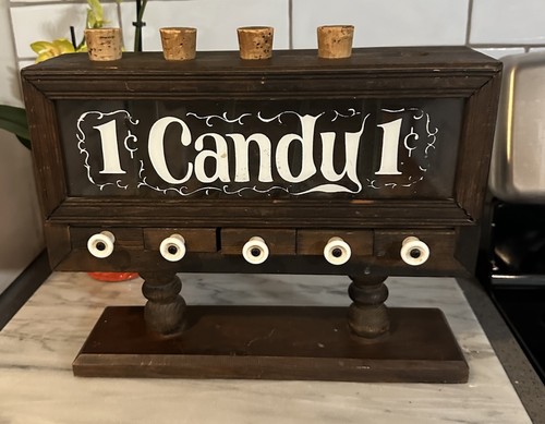 Antico dispenser legno di - antico,