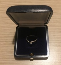 solitario oro bianco e