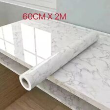 Carta da Parati adesiva effetto marmo Impermeabile ignifugo del PVC 60cmx2mt