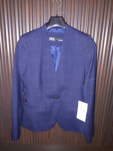 Zara giacca blu taglia - zara,