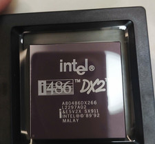 1pcs intel i486dx2 - 1pcs, i486dx2-66