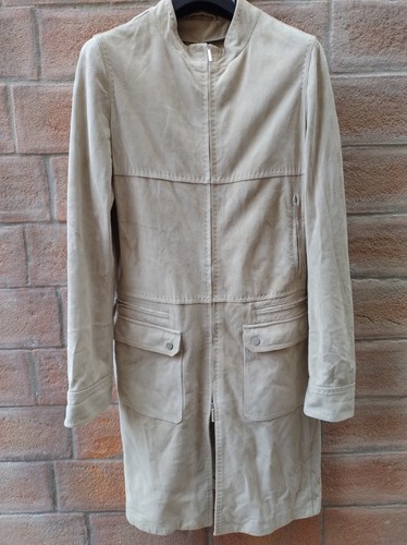 Trench vintage pelle