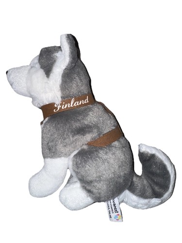 Peluche cane cucciolo husky - cane,