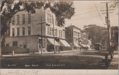 Cartolina main street fort - main,