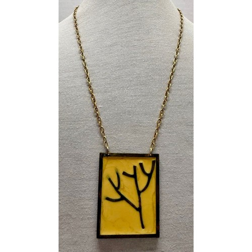 Rara collana ciondolo in - collana,