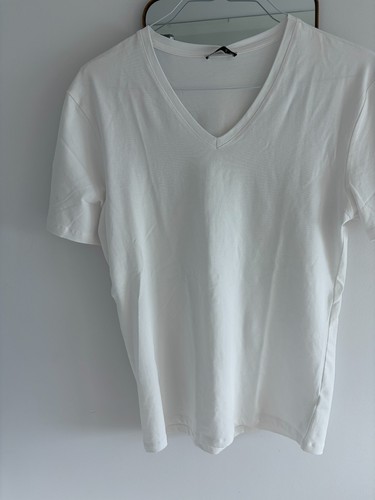 Zara tshirt bianca grande - tshirt,