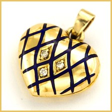 Ciondolo a Cuore in ORO Giallo