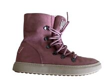 Skechers - EU/38 - Stivaletti in scamosciato rosa a ntico e montone ecologico pa