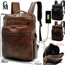 Zaino uomo pelle grande lavoro