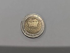 Moneta 2 Euro COMMEMORATIVA Trattato di Roma REPUBLIK OSTERREICH 2007 Circolata