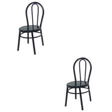  2 PEZZI Sedia in ferro da