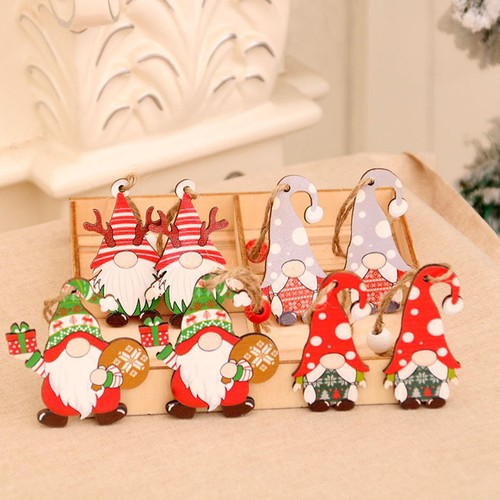 12pcs gnomo natale ornamenti - 12pcs,