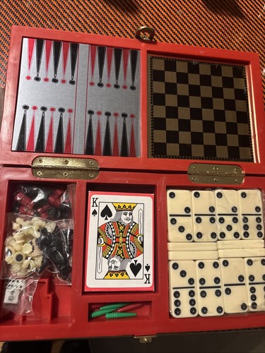 Vtg 70s travel - game, portfolio