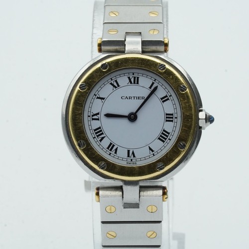 Cartier santos ronde quarzo - santos,
