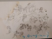 40 dessin de Guido Borgianni cote signe valeur collection artiste lot