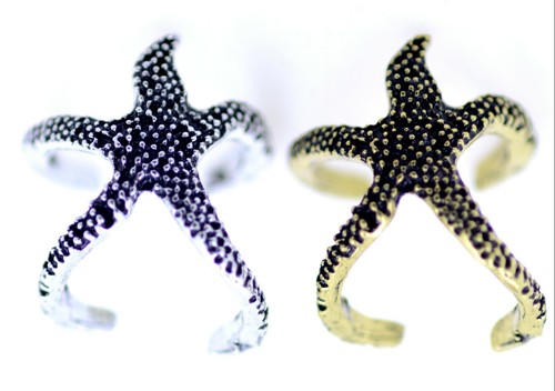 Anello stella marina stile
