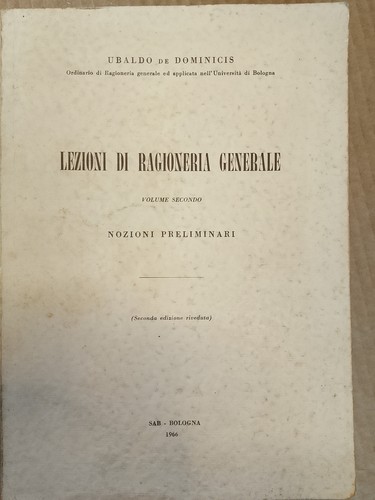 Lezioni ragioneria generale - di,