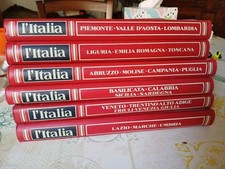 GUIDA TURISTICA D'ITALIA – Completa 6 VOLUMI	1987 - TURISMO - DE AGOSTINI