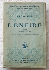VIRGILIO - L'ENEIDE Tradotta da ANNIBAL CARO - ED. SONZOGNO inizio '900