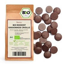 (59,80 EUR/kg) 500g di pasta di cacao BIO Criollo: senza additivi, vegan, crudo