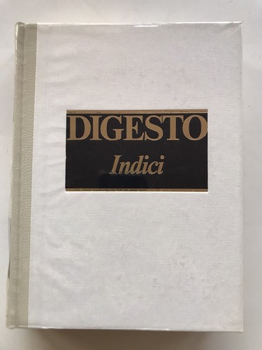 Utet digesto indici - utet,
