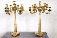 Coppia di grandi candelabri