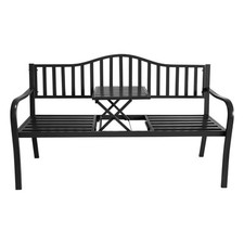 Panca da giardino in metallo 2