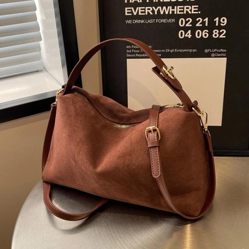 Women retro shoulder bag large - retro,