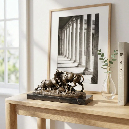 Statua bronzo alta - statua, di
