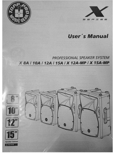 Manuale istruzione topp pro - istruzione,