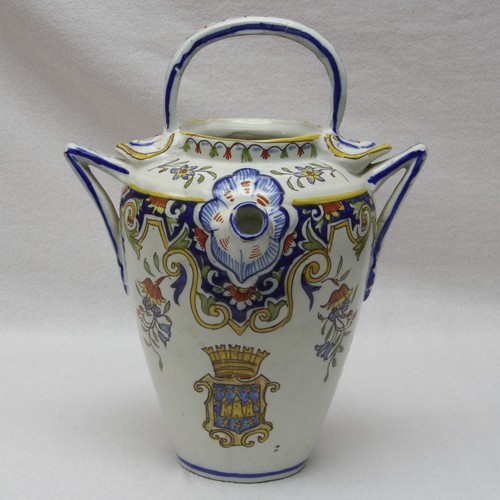 Vintage francese faience ewer - faience,